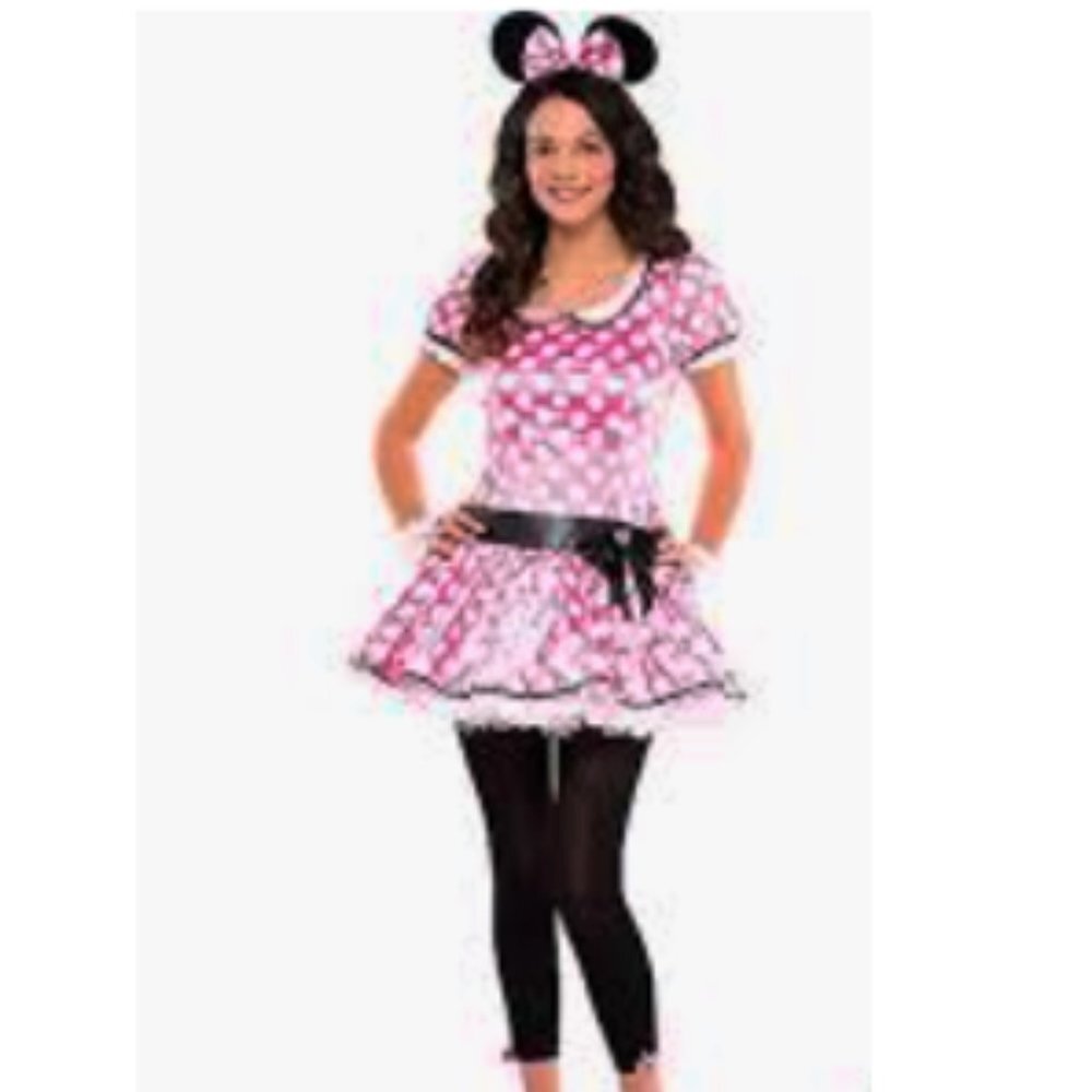 💕 Minnie Mouse 5 Piece Costume Size Small /Junior 3-5